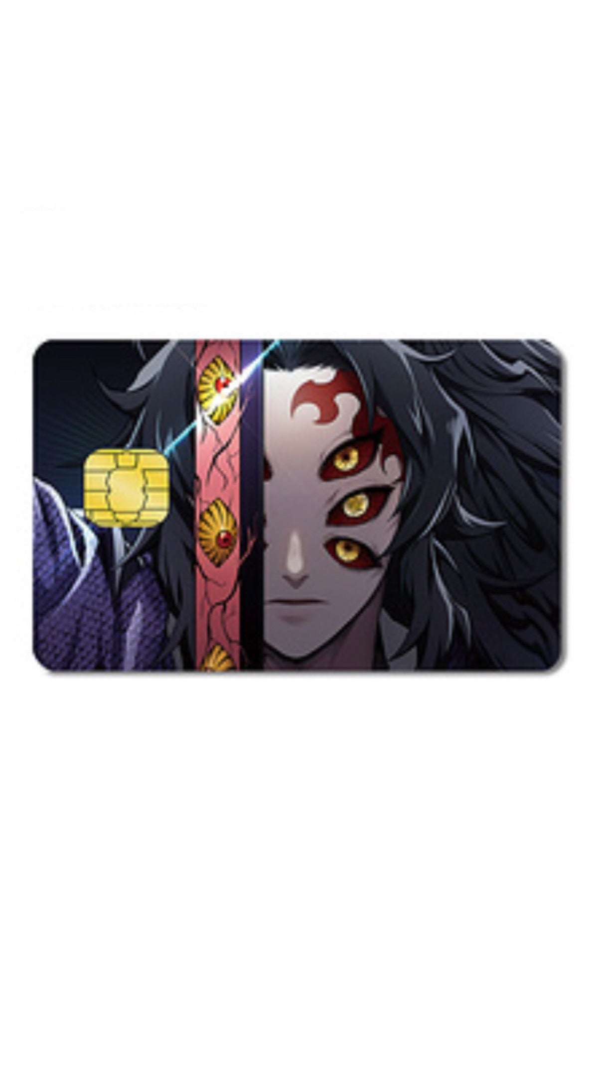 Kokushibo Upper Level Demon Slayer Credit Card Sticker