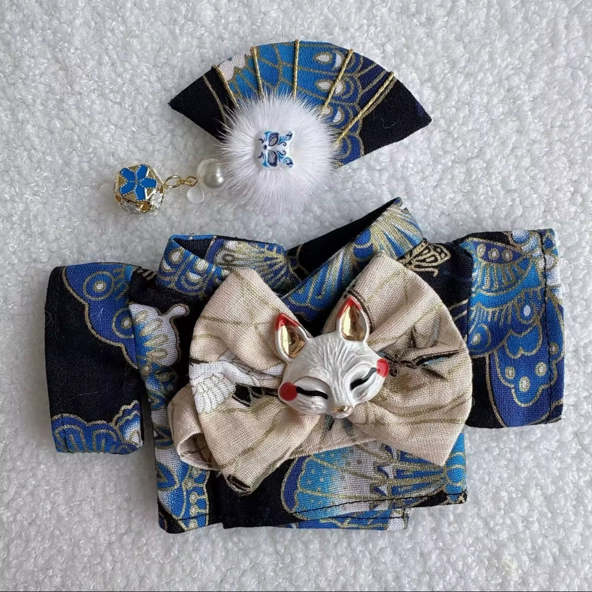 Japanese Kimono Dress Kawaii Cute Doll Outfit Clothes 17cm