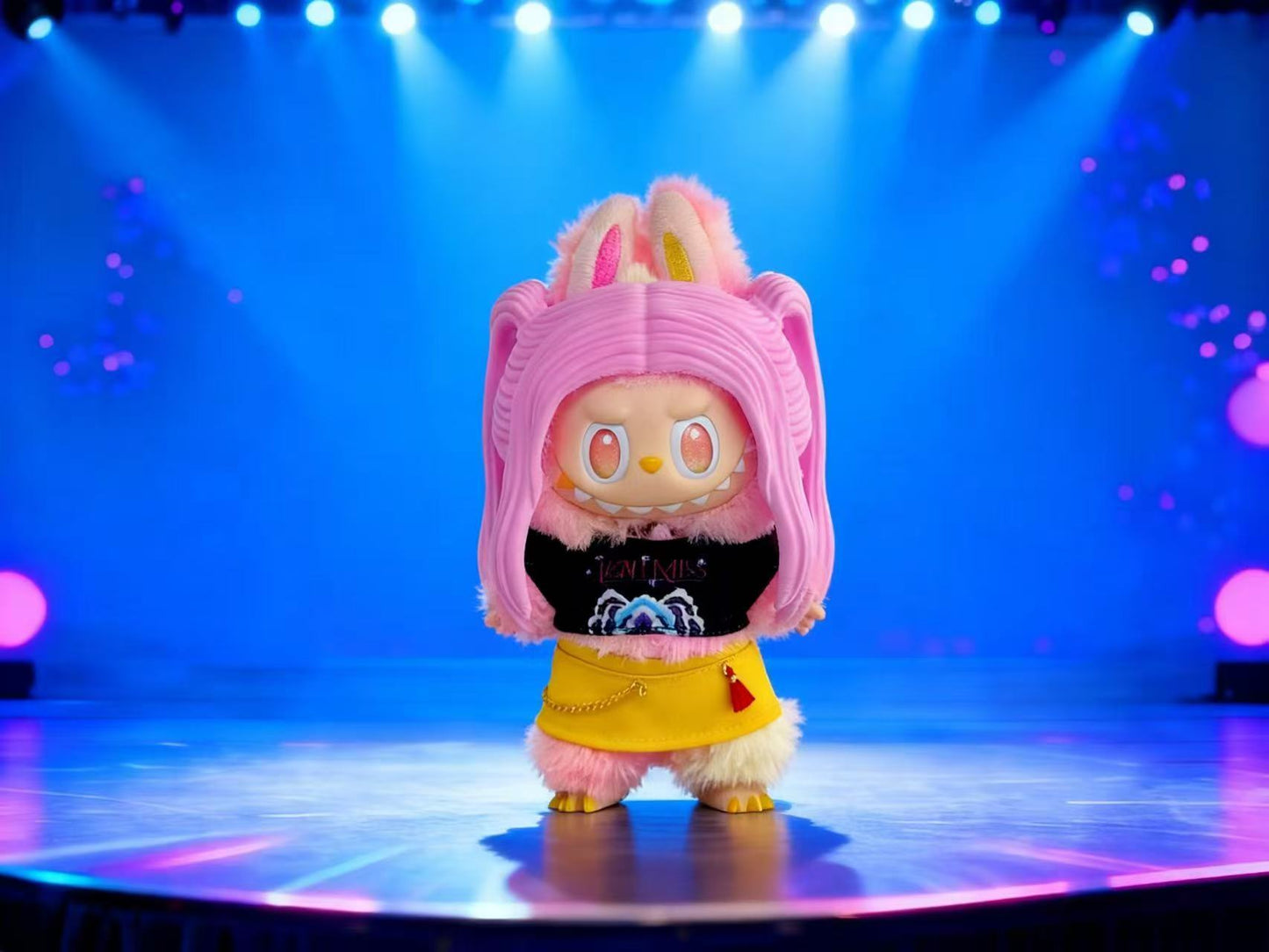 Korean Demon Hunters Girl Band 17cm Doll Anime Costume Cosplay Clothes