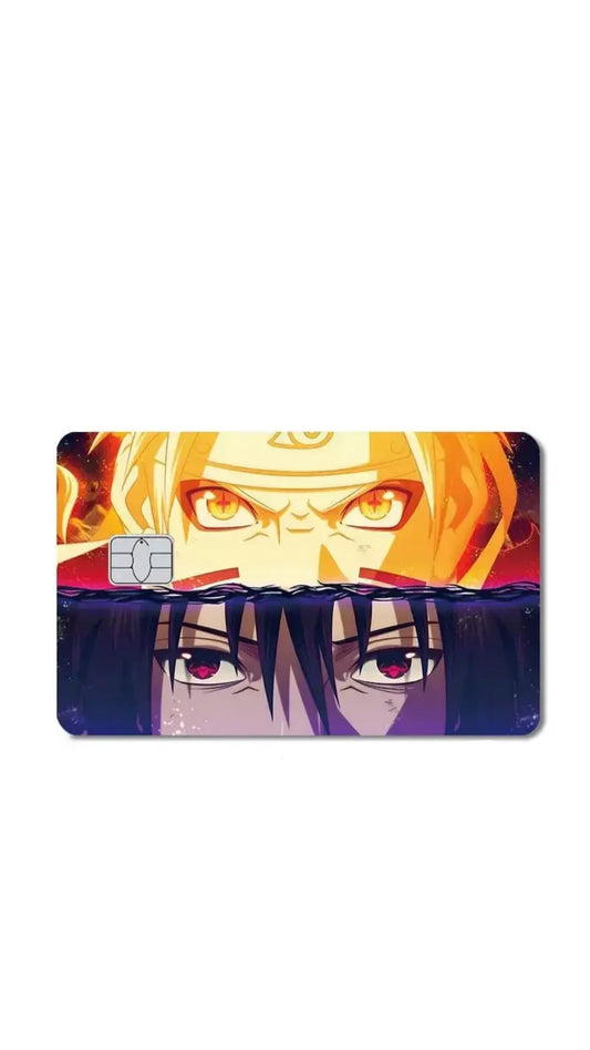 Naruto Saskue Shippuden Anime Credit Card Sticker