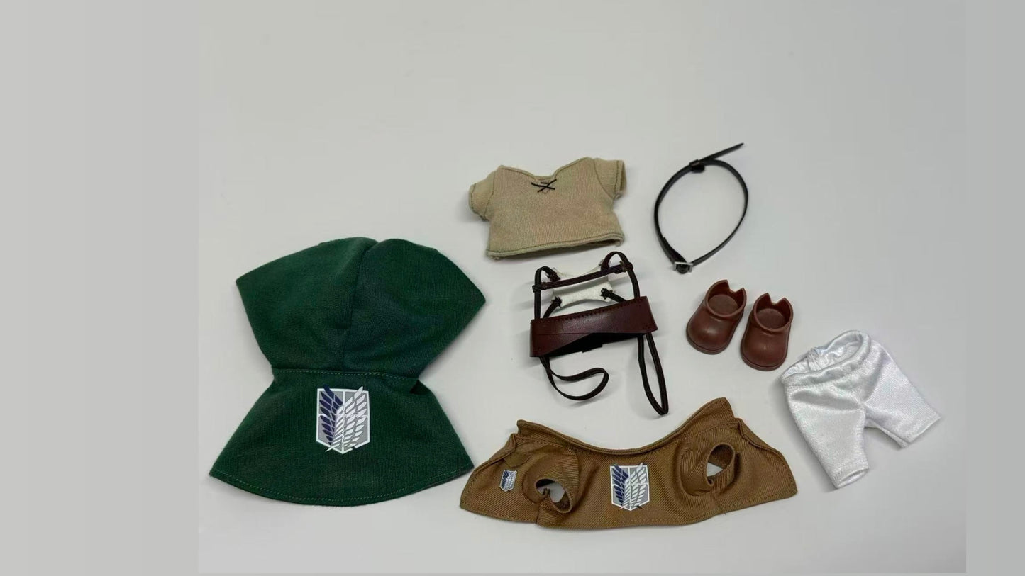 "Attack of the Giants" 17cm Doll Clothes