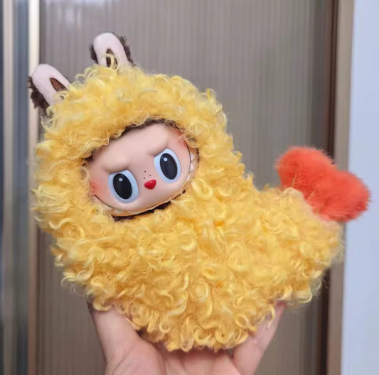 Fried Shrimp Doll Labubu Anime Costume Cosplay Clothes 17cm