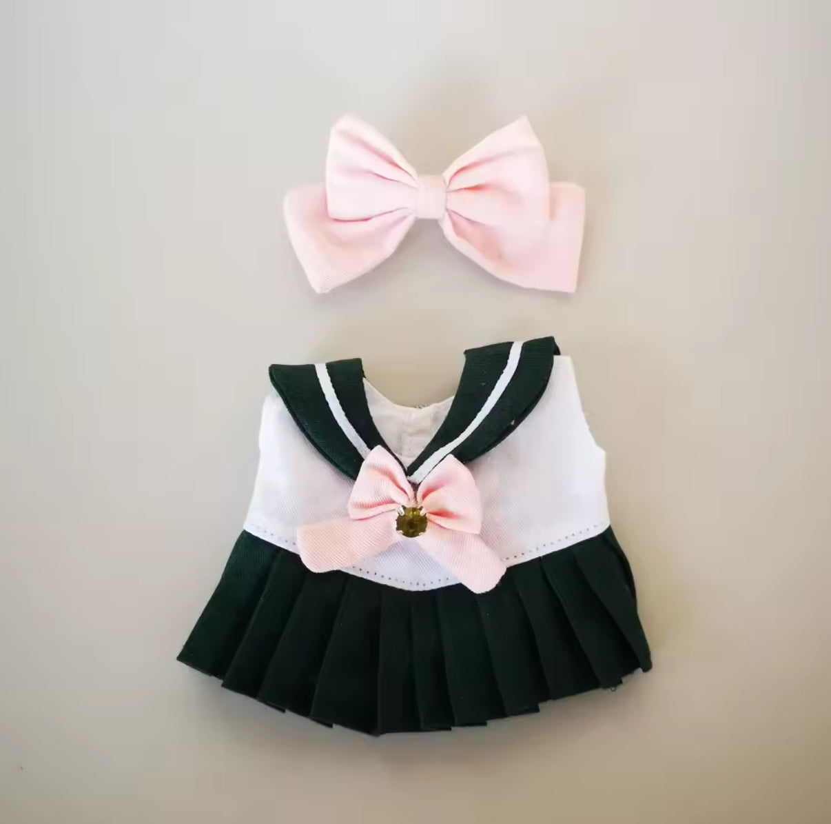 Sailor Jupiter Doll Labubu Anime Costume Cosplay Sailor Scout Clothes 17cm