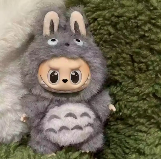 Totoro Ghibli Doll Labubu Anime Costume Cosplay Clothes 17cm