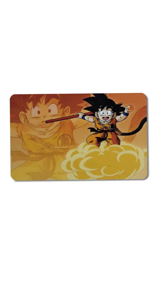 Young Goku Dragon Ball Z Anime Credit Card Sticker