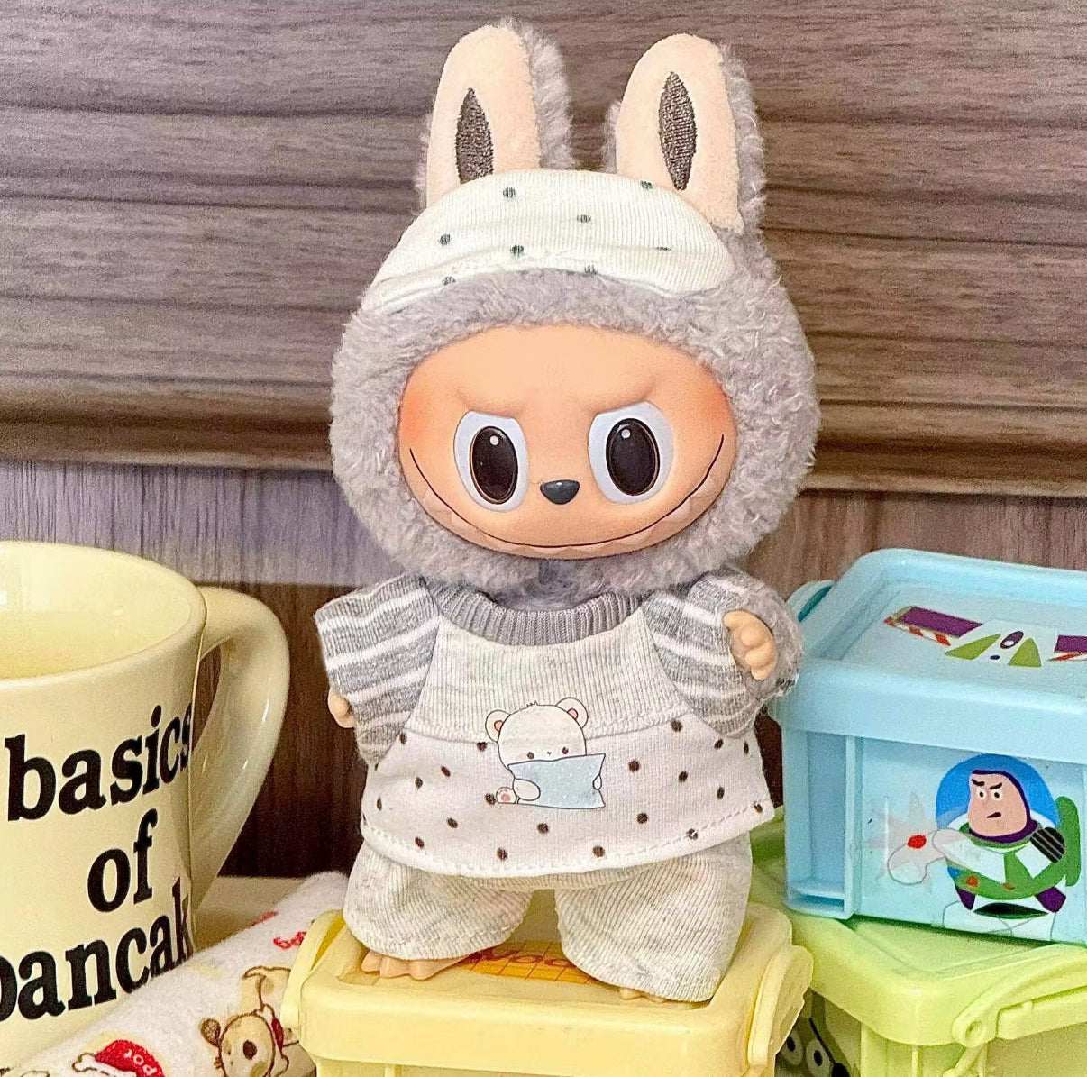 Pjs Sleepwear Kawaii Cute Doll Outfit Clothes 17cm