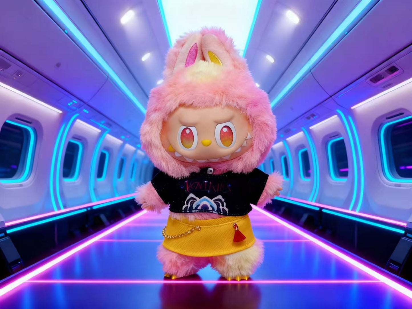 Korean Demon Hunters Girl Band 17cm Doll Anime Costume Cosplay Clothes