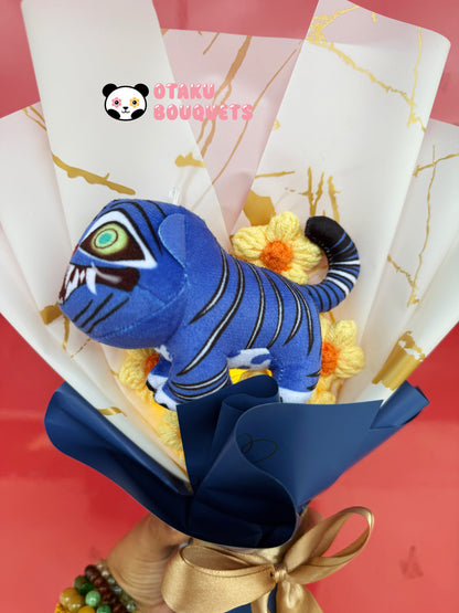 Derpy Light Up Gold Hoonam K-pop Demon Hunter Plush Bouquet