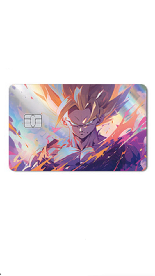Goku Dragon Ball Z Holographic Credit Card Sticker