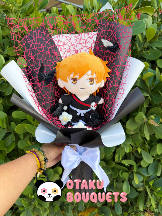 Soul Collector Anime Plushie Crochet Flower Bouquet