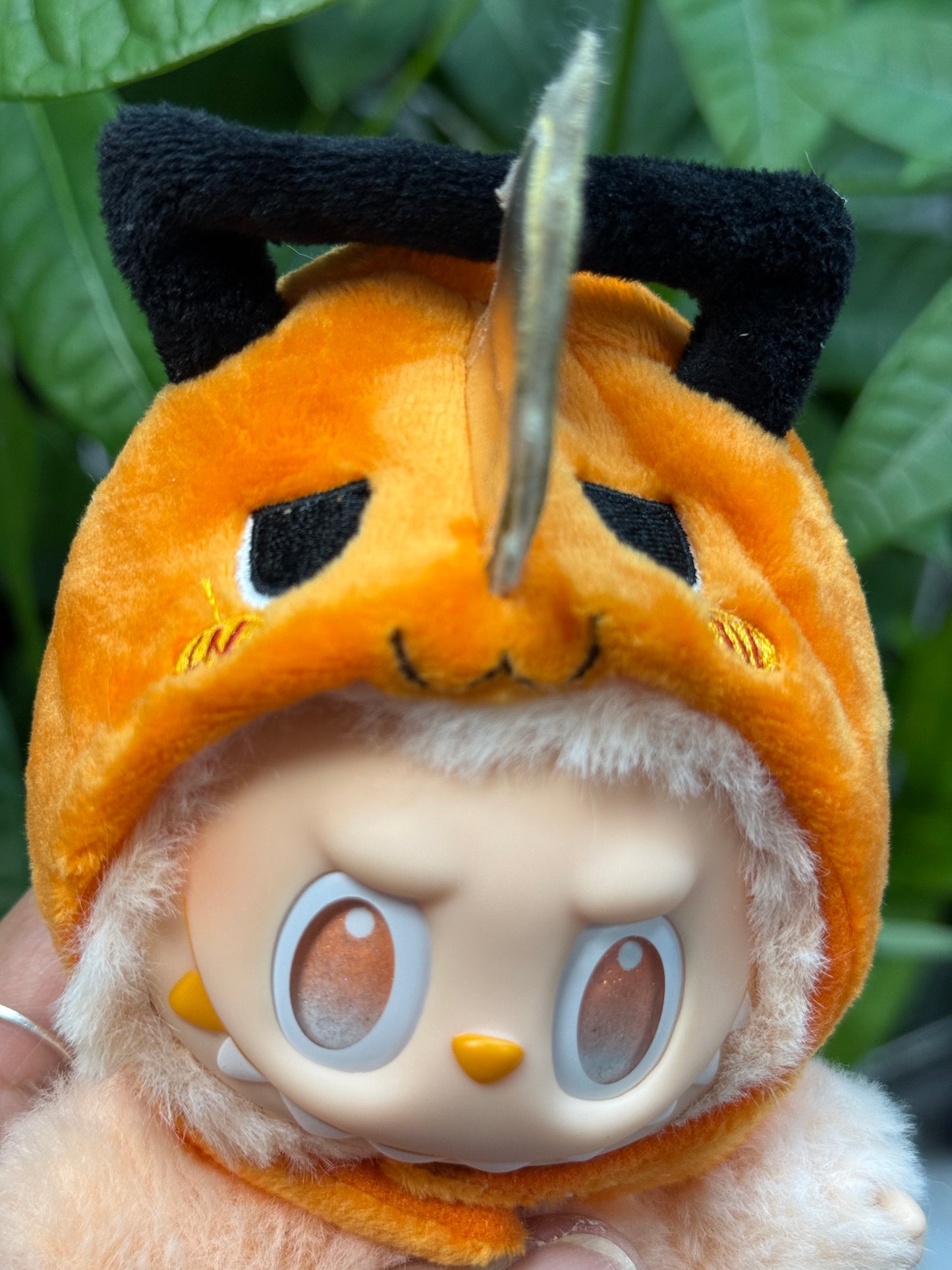 Pochita Chainsaw Man Head Piece Doll Anime Costume Cosplay Clothes 17cm