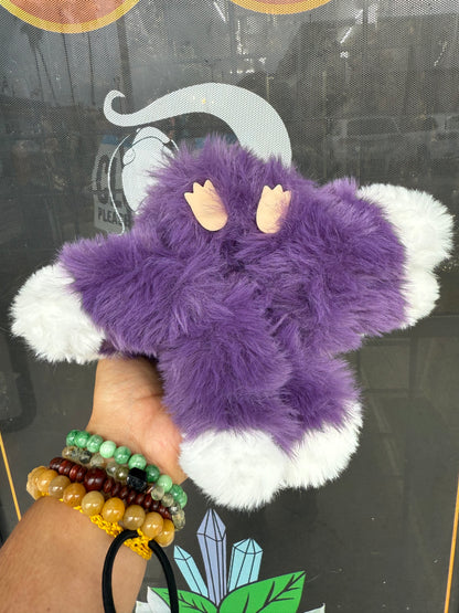 Purple Custom Nine-tailed Handmade Fluffy Labubu