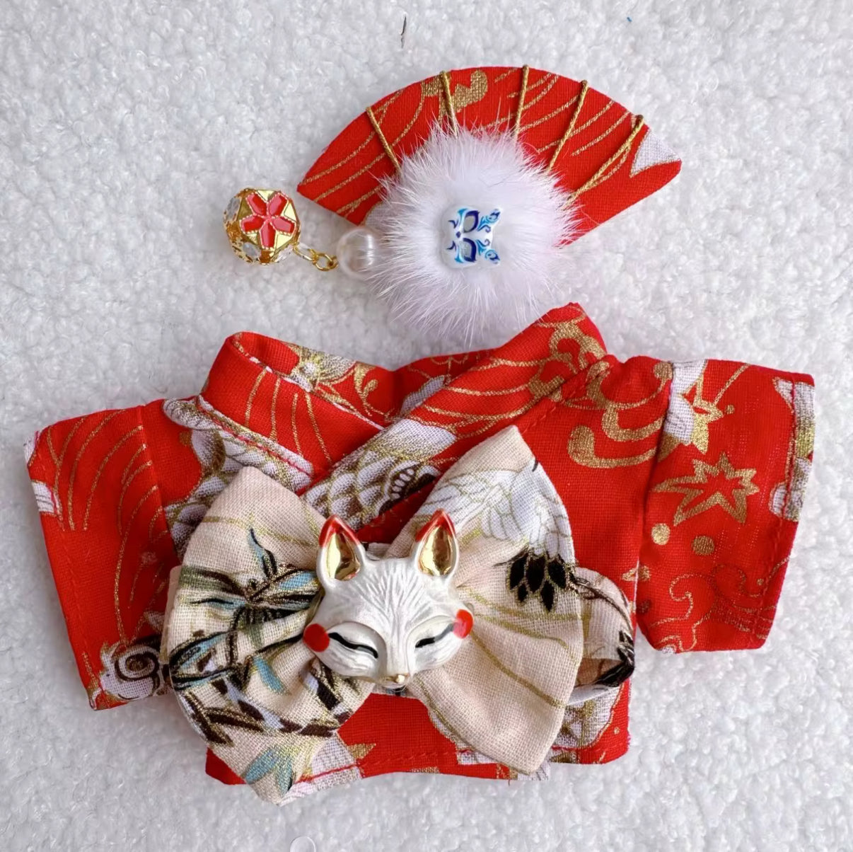 Japanese Kimono Dress Kawaii Cute Doll Outfit Clothes 17cm