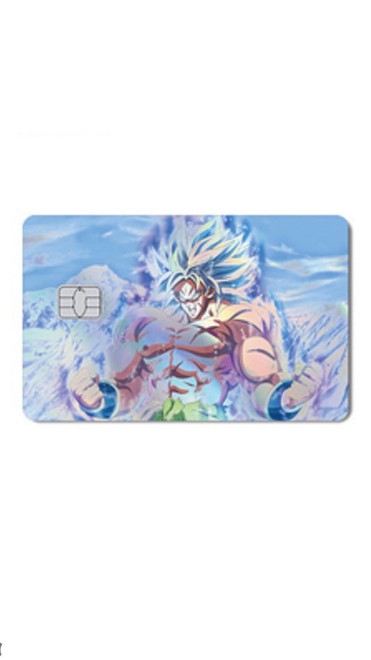 Brolly Dragon Ball Z Holographic Credit Card Sticker