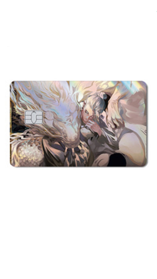 Getto Holographic Jujitsu Kaisen JJK Credit Card Sticker