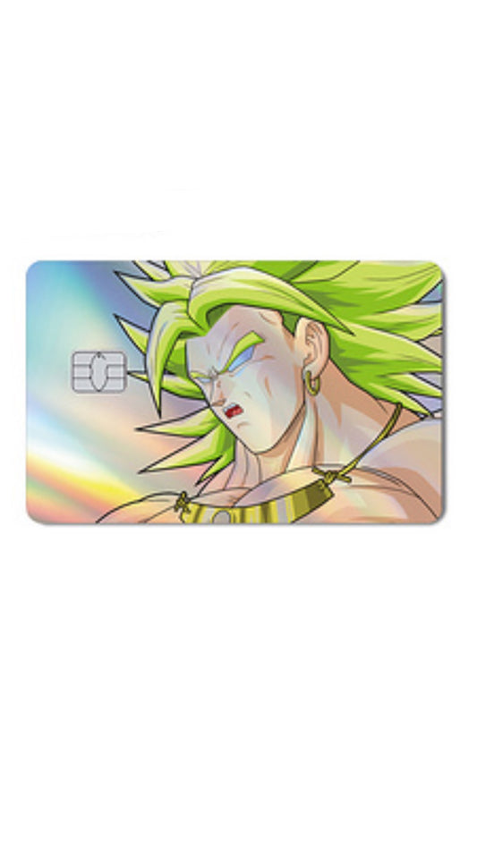 Brolly Dragon Ball Z Holographic Credit Card Sticker