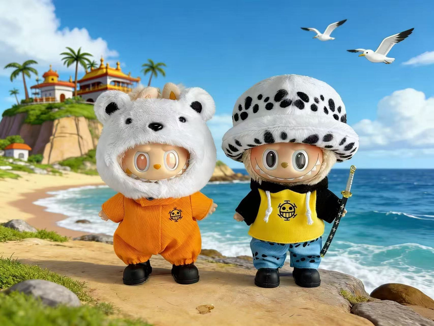 “Pirate" 17cm Anime Doll Clothes Cosplay