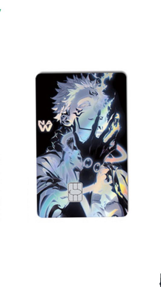 Sakuna Holographic Jujitsu Kaisen JJK Credit Card Sticker