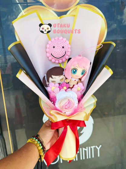 Spy X Family Anya ans Bestie Plushie Japanese Plush Bouquet