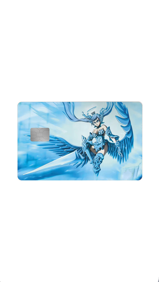 Noelle Valkyrie Armor Black Clover Anime Credit Card Sticker