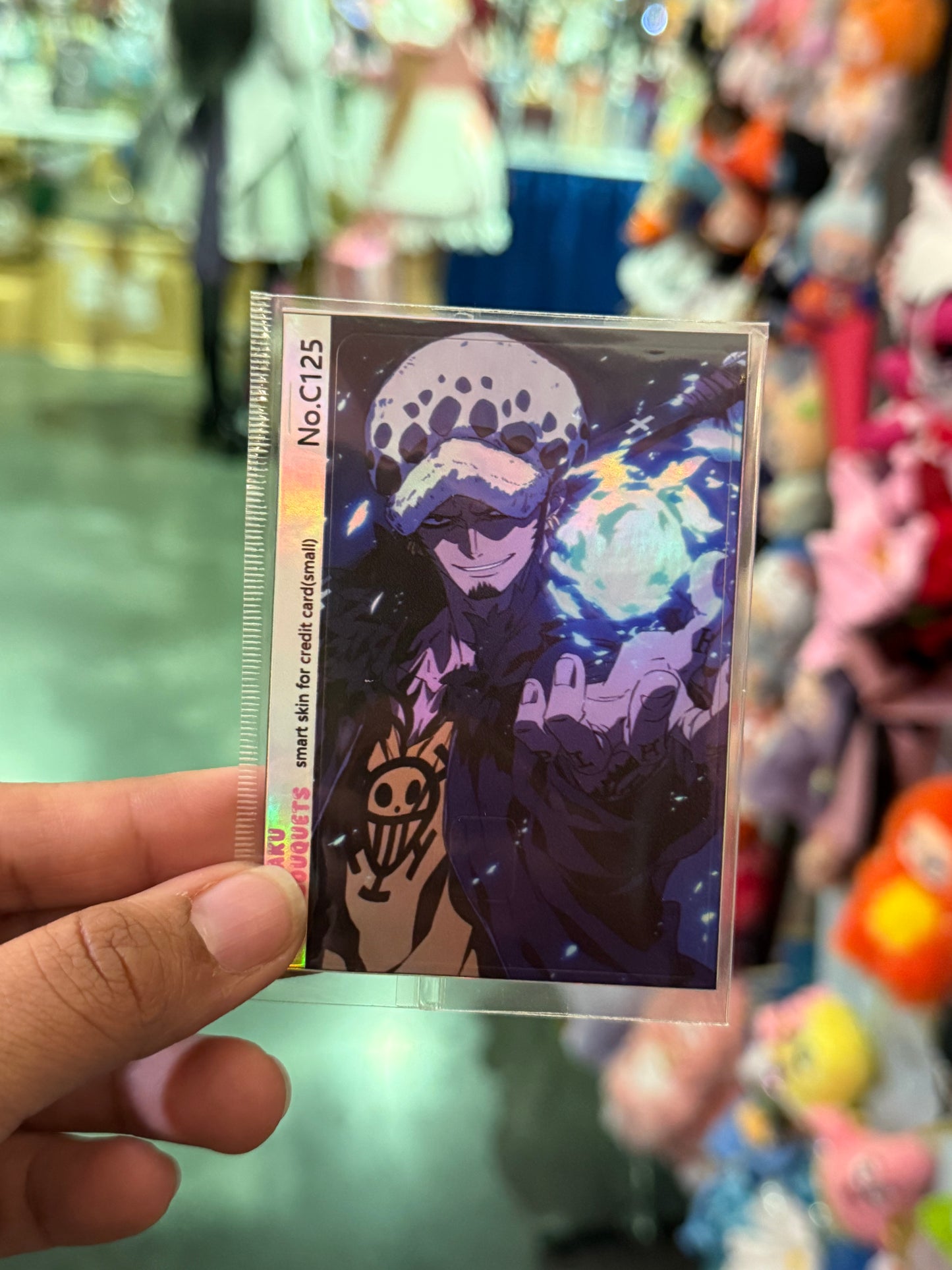 Pirates Surgeon Law Anime Credit Card Sticker