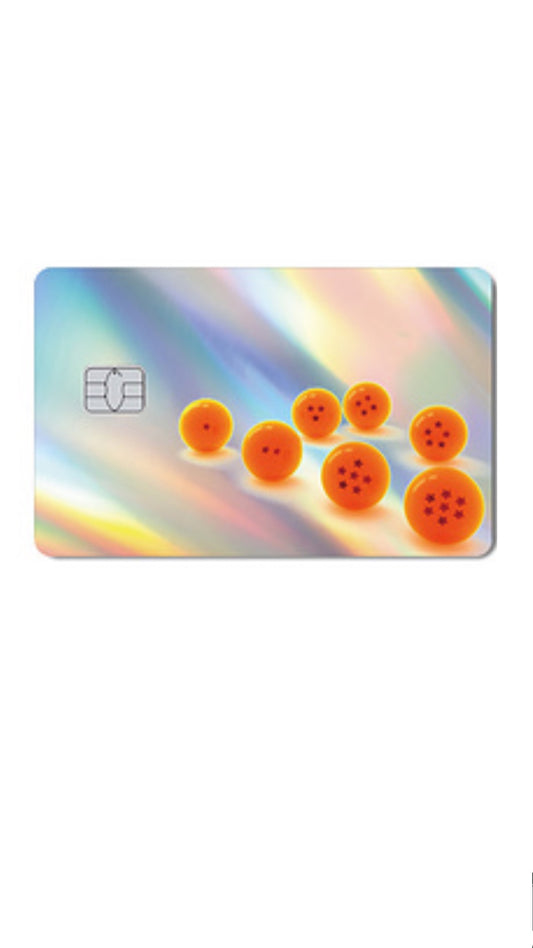 Dragon Ball Z Holographic Credit Card Sticker