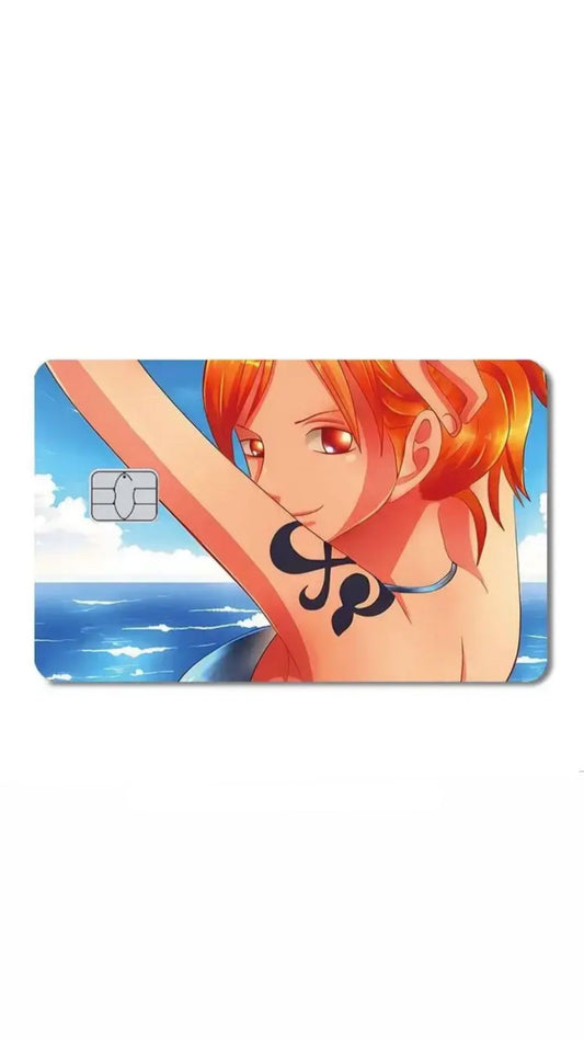 Nami Poster One Piece Credit Card Sticker
