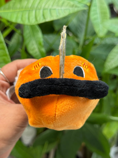 Pochita Chainsaw Man Head Piece Doll Anime Costume Cosplay Clothes 17cm