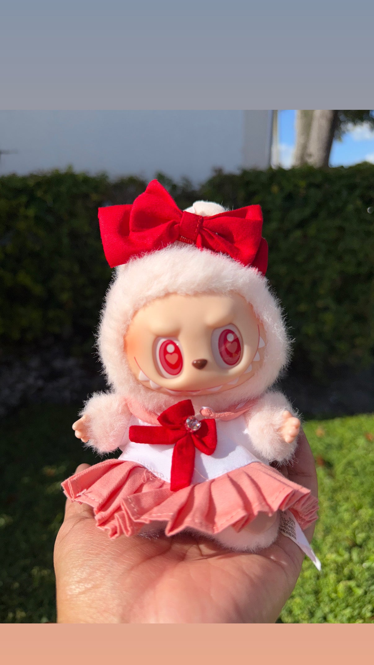 Magical Girl Doll Anime Costume Cosplay Sailor Clothes 17cm