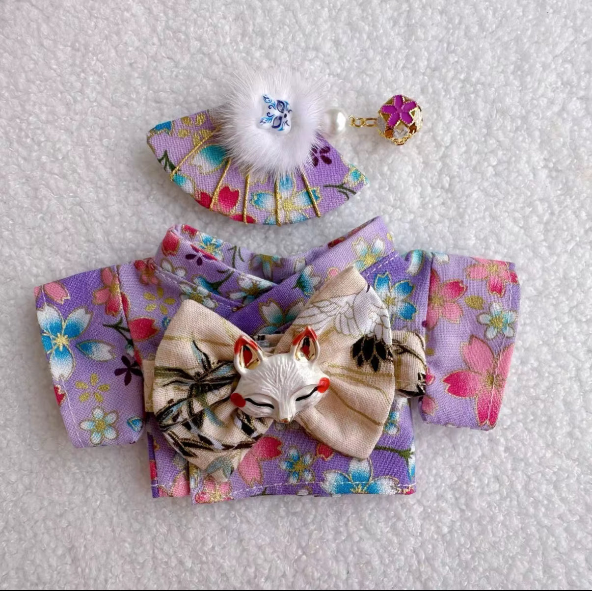 Japanese Kimono Dress Kawaii Cute Doll Outfit Clothes 17cm