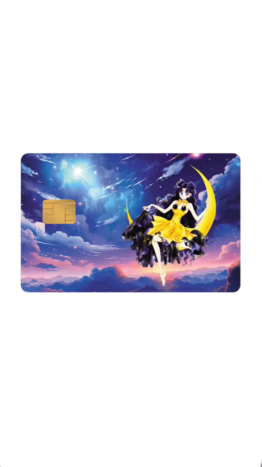Luna Human Form Sailor Moon Anime Credit Card Sticker