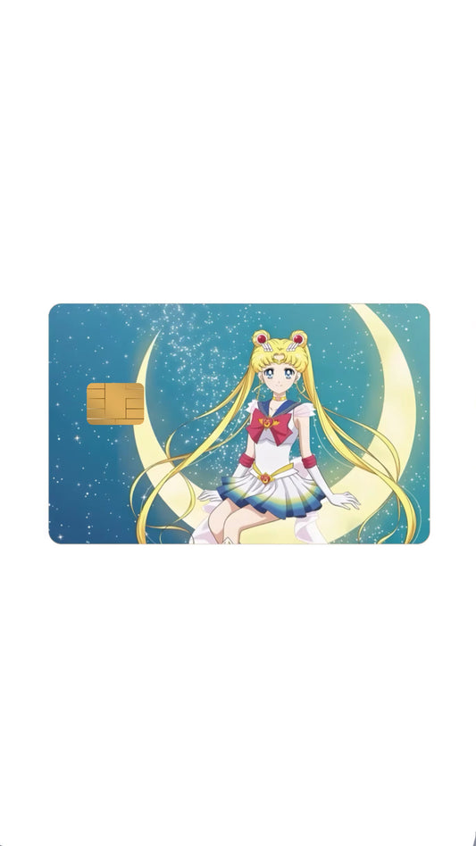 Sailor Moon Manga Anime Credit Card Sticker