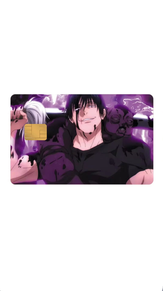 Toji Jujitsu Kaisen JJK Anime Credit Card Sticker