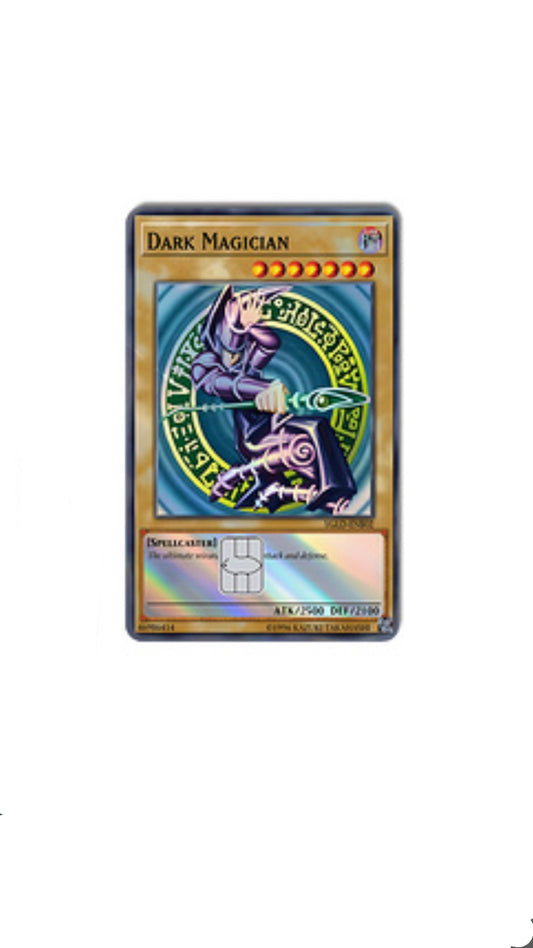 Dark Magician Yu-gi-yo Holographic Anime Credit Card Sticker