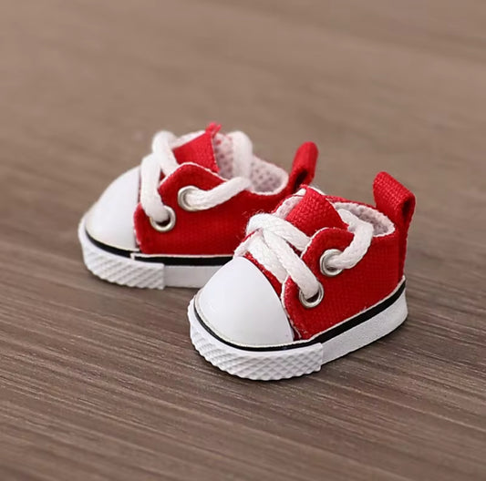 Converse Shoes Fashion Kawaii Cute Doll Labubu Outfit Clothes 17cm