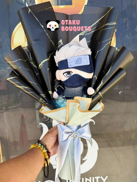 Japanese Plushie Kakashi Light Up Demon Slayer Plush Bouquet