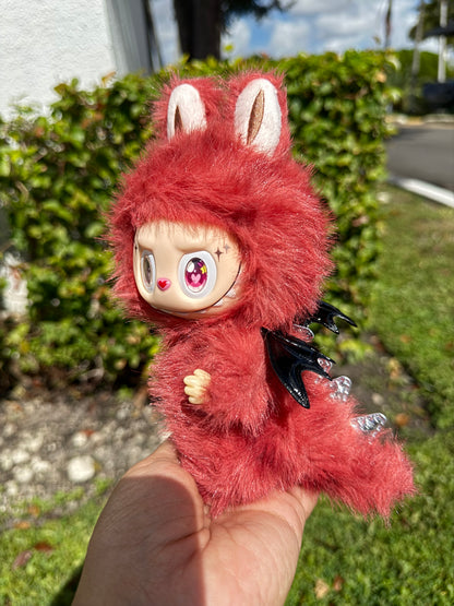 Red Dragon with Wings Custom Handmade Doll