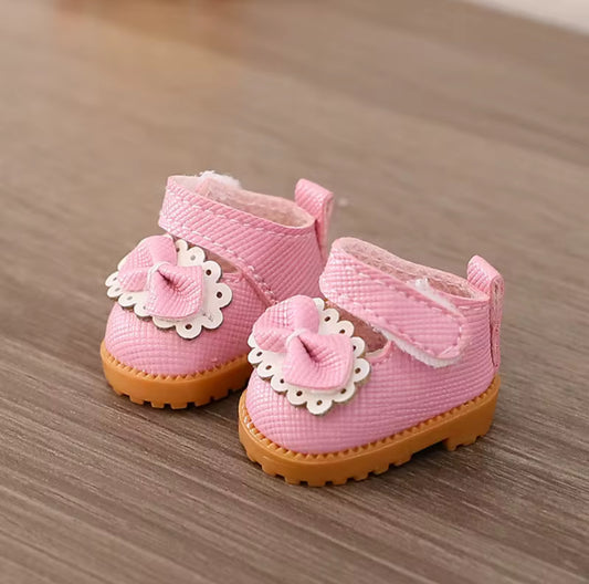 Cute Dress Shoes Fashion Kawaii Cute Doll Labubu Outfit Clothes 17cm