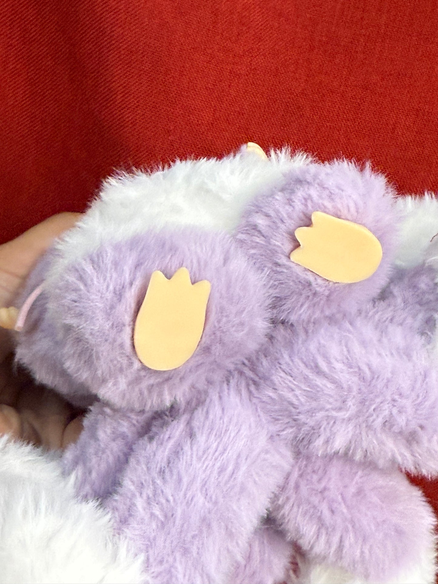 Lavender Custom Nine-tailed Handmade Fluffy Labubu