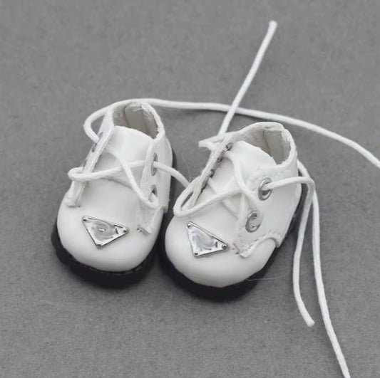 Prada Designer Shoes Fashion Kawaii Cute Doll Labubu Outfit Clothes 17cm