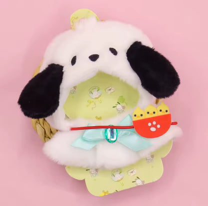 Sanrio Kawaii Cute Doll Labubu Anime Costume Cosplay Clothes 17cm