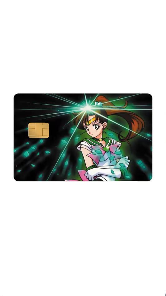 Sailor Jupiter Sailor Moon Anime Credit Card Sticker