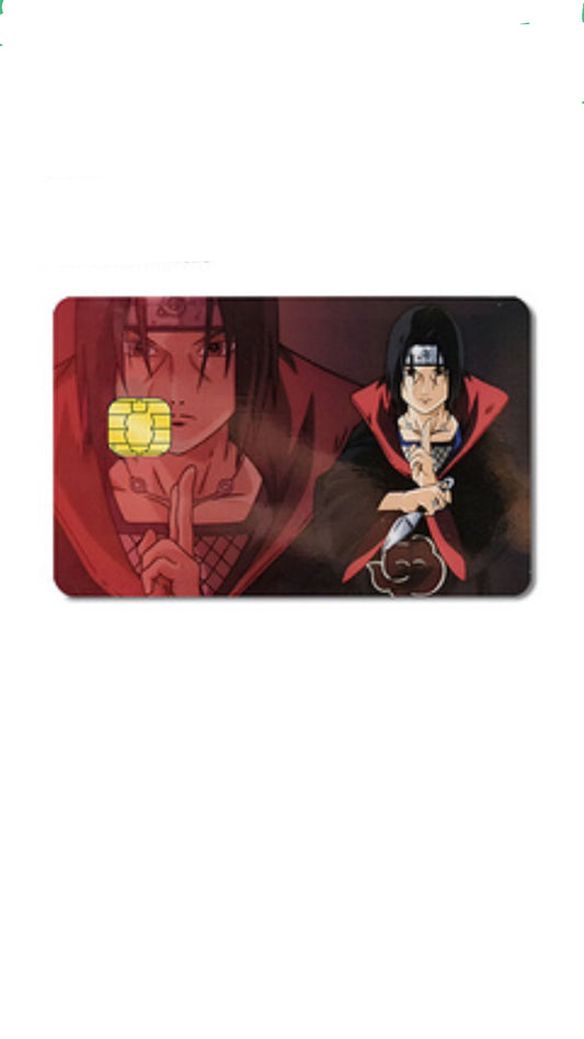 Itachi Naruto Credit Card Sticker