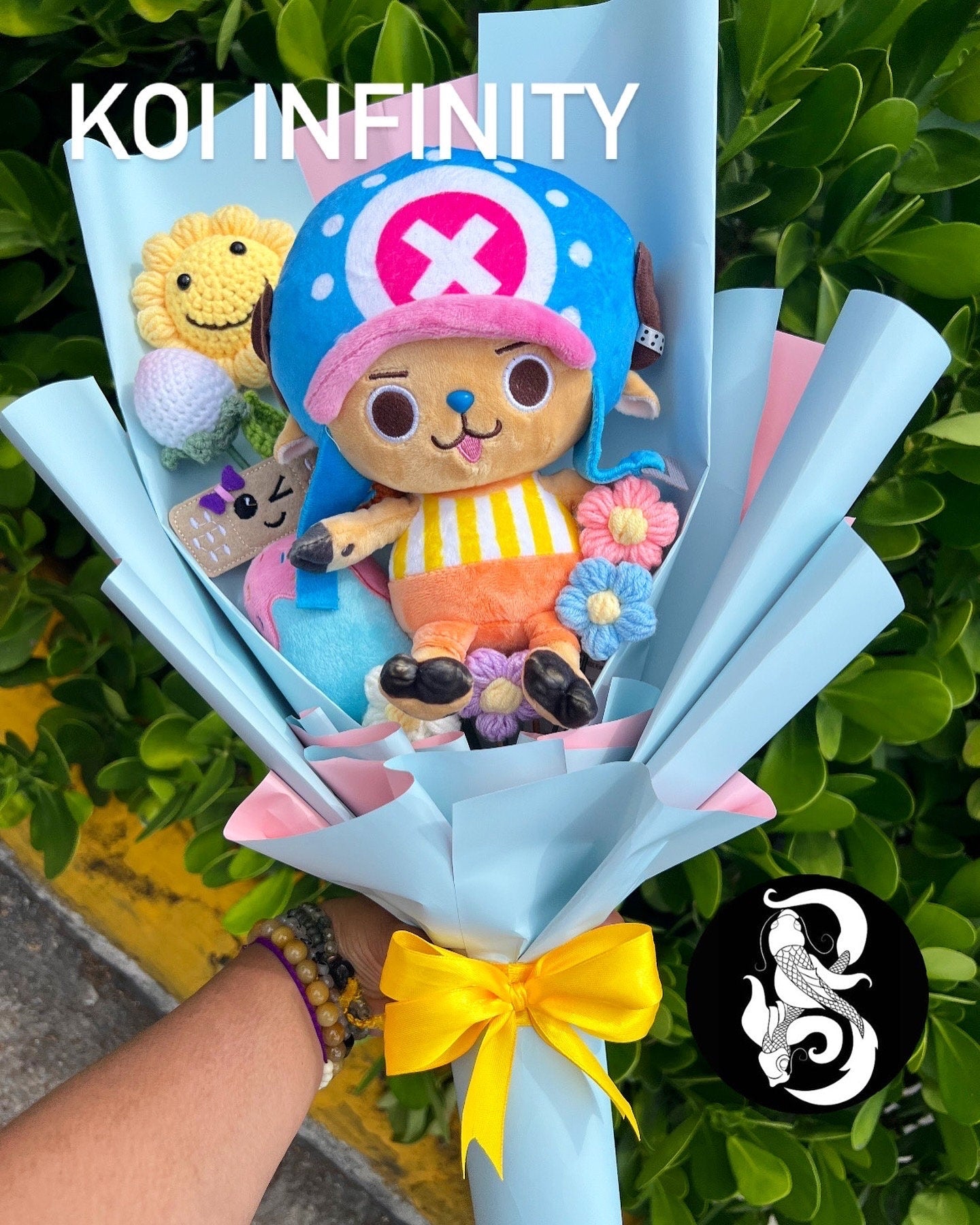 One Piece Chopper Plush Bouquet