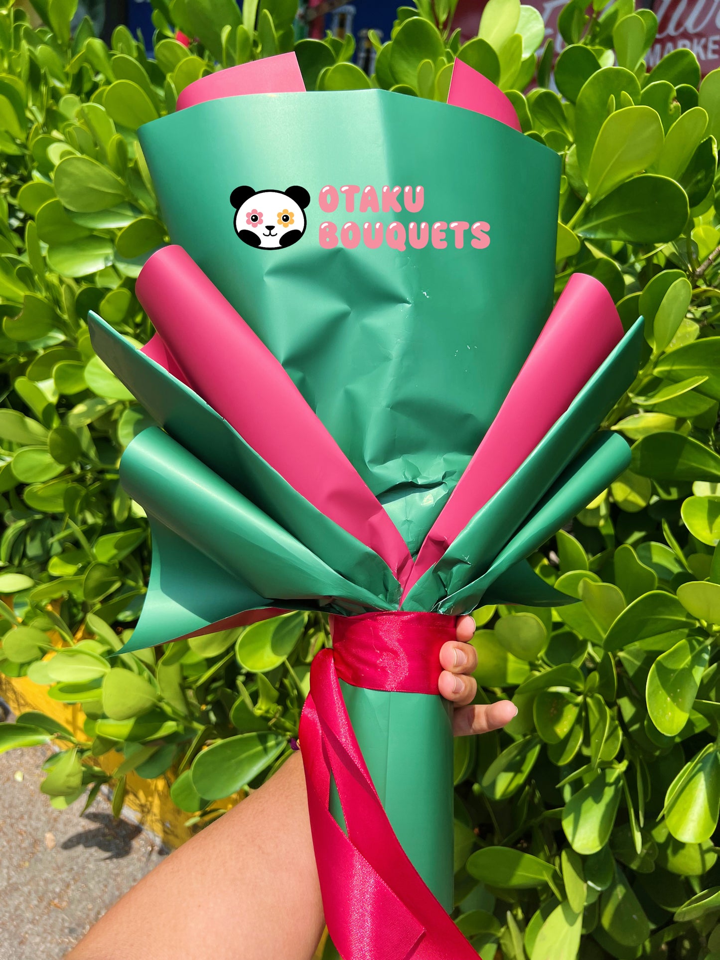 Three Sword Style Pirate Crochet Flower Anime Plush Bouquet