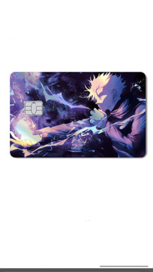 Gojo JJK Jujitsu Kaisen Anime Credit Card Sticker