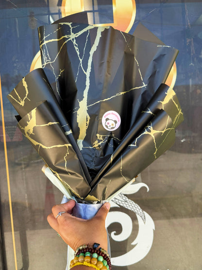 Copy Ninja Light Up Crochet Flower Plushie Bouquet