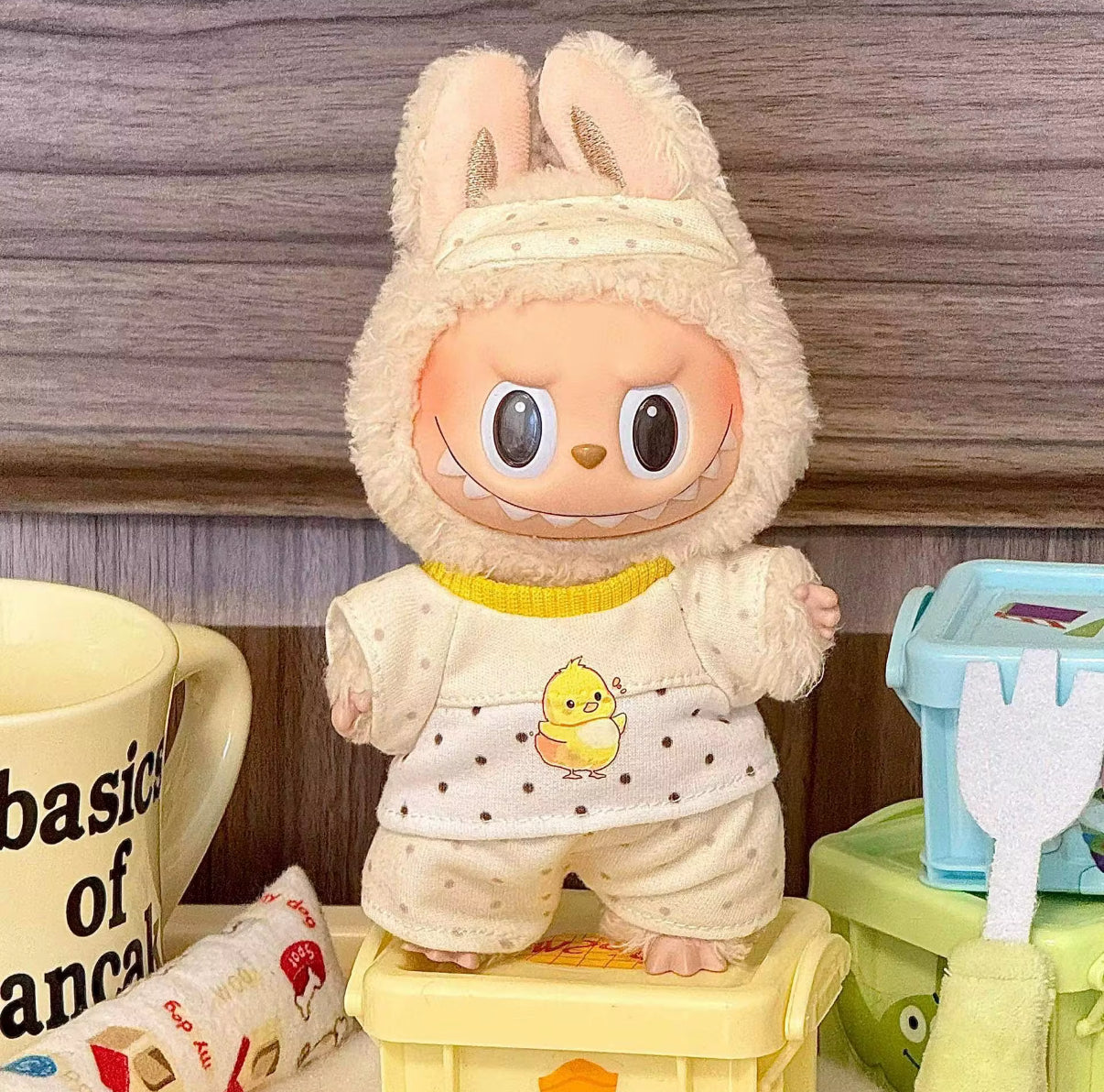 Pjs Sleepwear Kawaii Cute Doll Outfit Clothes 17cm