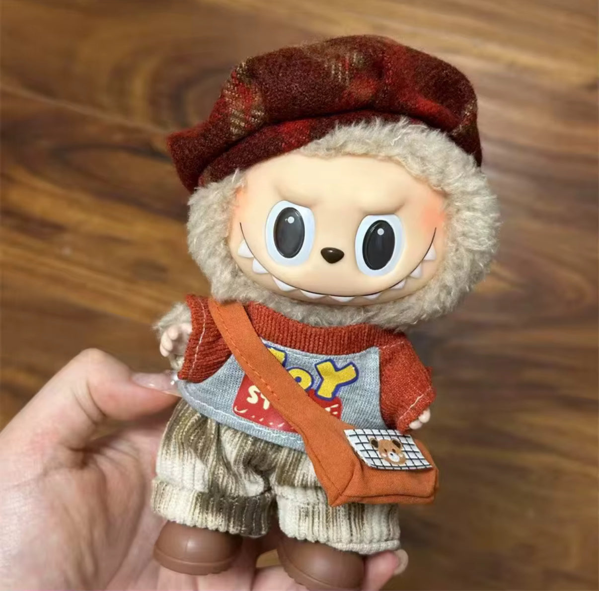 Toy Story Set Kawaii Cute Doll Labubu Outfit Clothes 17cm