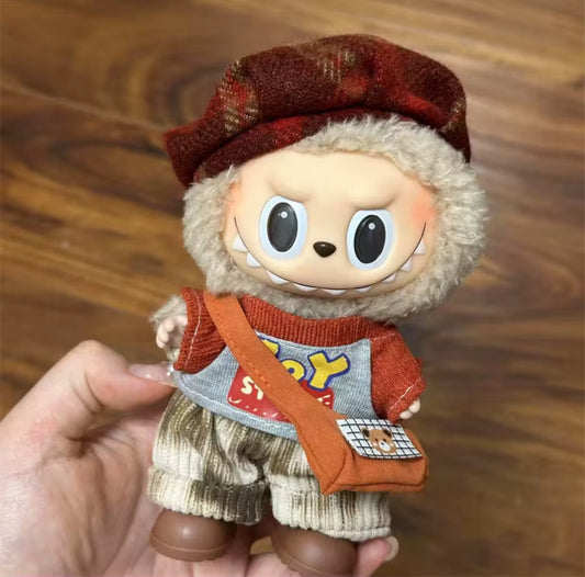 Toy Story Set Kawaii Cute Doll Labubu Outfit Clothes 17cm